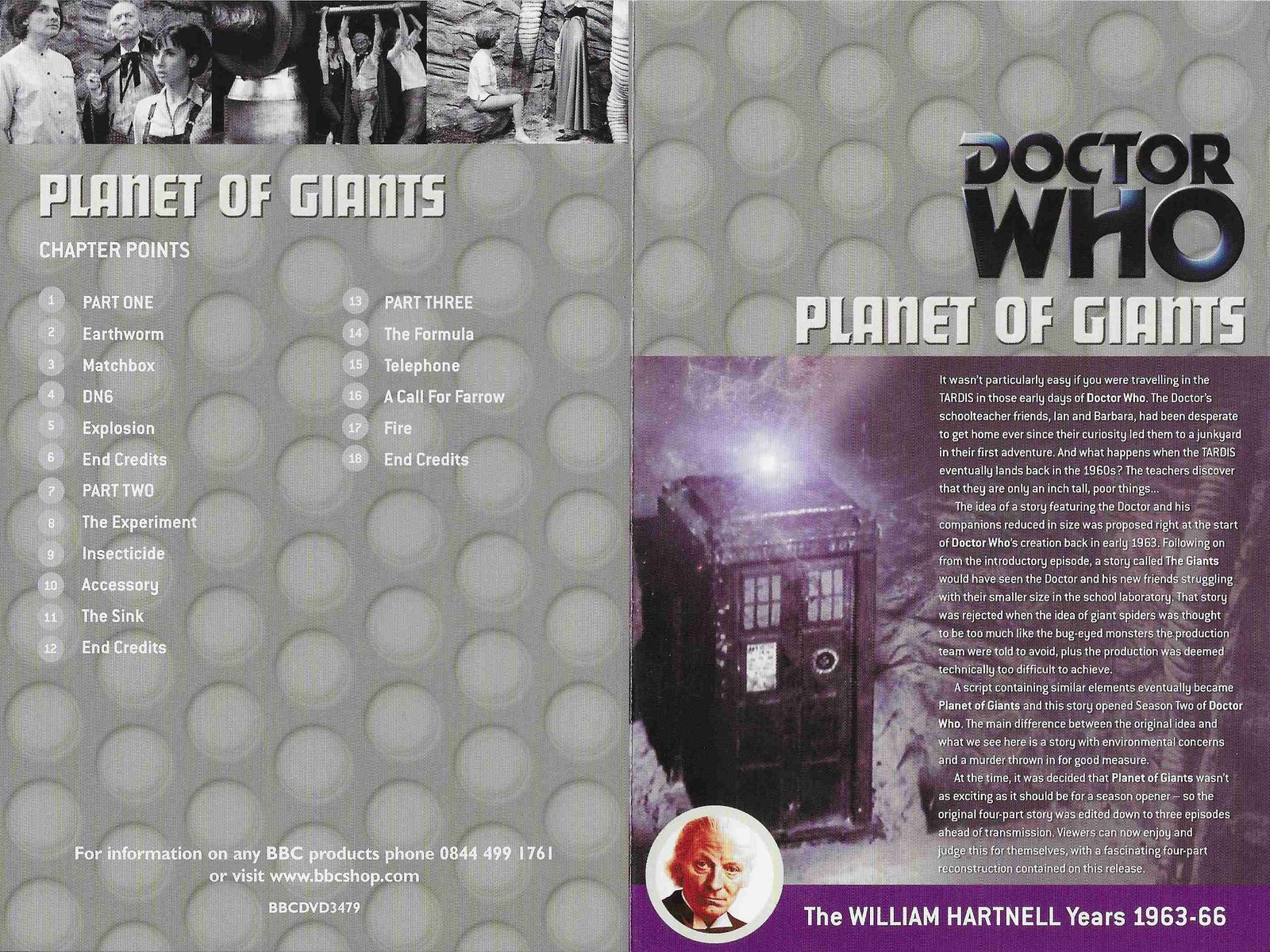 Inserts from BBCDVD 3479